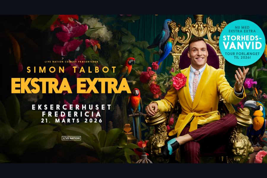 Simon Talbot - EKSTRA EXTRA Comedy Tour 2026 (1)